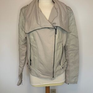 Blanc Noir - Women's Gray Jacket - XL